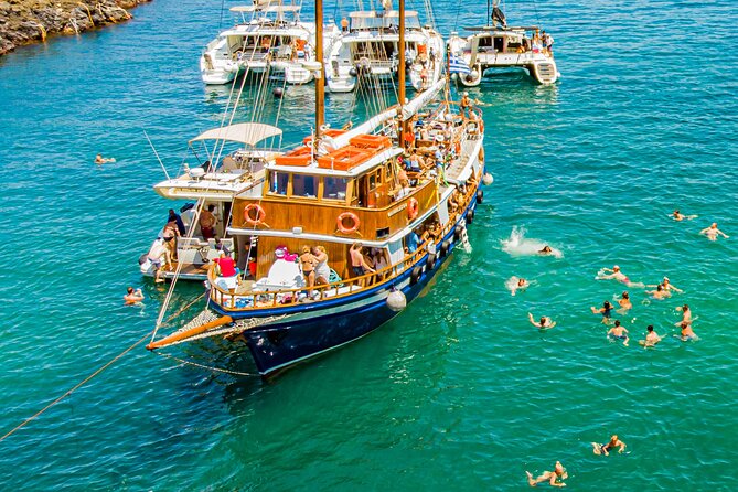 Santorini Volcano Cruise Including Hot Springs and Thirasia - Walking on Santorini Volcano