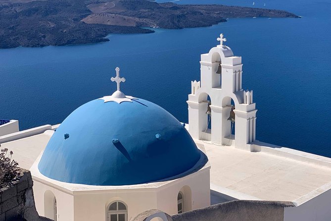 Santorini: Walking Tour of Fira - Saint John the Baptist and Fira’s Catholic past