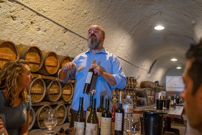 Santorini Wine Roads Tour with Wine Tastings Morning & Sunset - What you’ll likely taste: Santorini whites, dessert styles, and Vin Santo