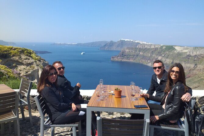 Santorini Wine Secrets - Getting Out of the Santorini Crowd: Pickup and a Small-Group Pace