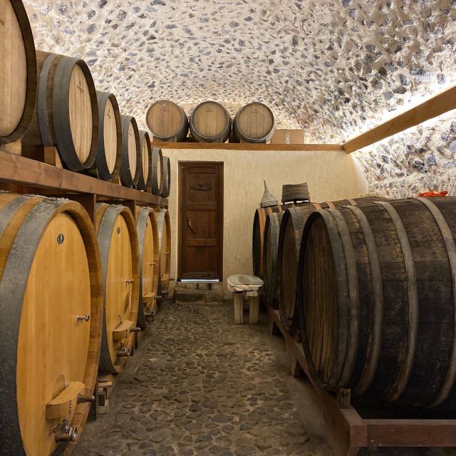 Santorini: Wine Tasting and Cave Settlement Tour - The guides make the short schedule work