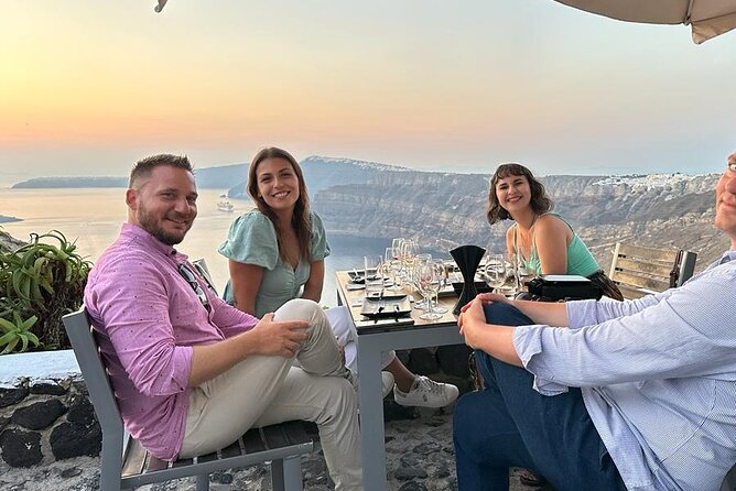 Santorini Wine Tasting: Day or Sunset Private Tour - First Stop: Gaia Winery or Anhydrous Winery
