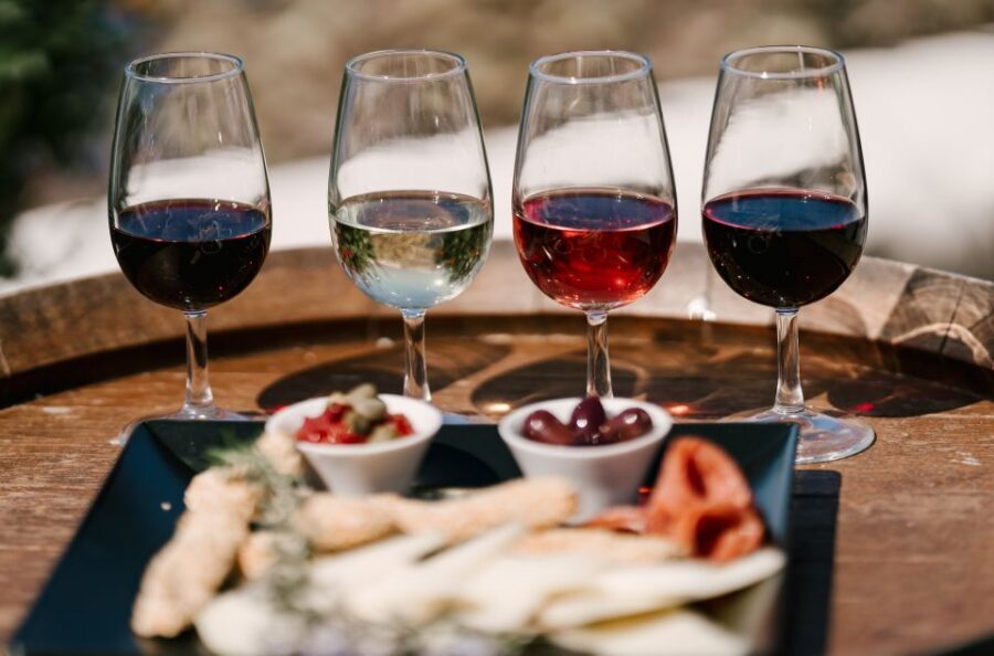 Santorini: Wine Tasting Tour to 3 Wineries with Transfer - How the tastings work: tours, appetizers, and a mini wine tutorial
