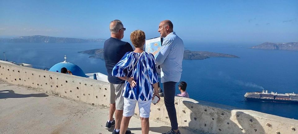 Santorini without Barriers: Accessible 5-Hour Private Tour - Finikia offers a quieter village view