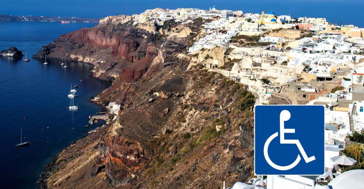 Santorini without Barriers: Accessible 5-Hour Private Tour - Firostefani starts the day with the classic view