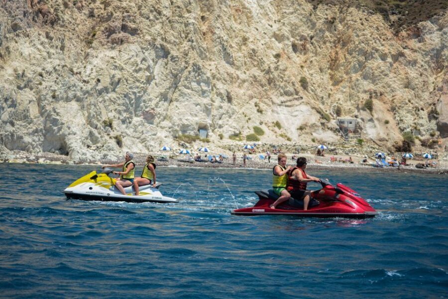 Santorini:Volcanic Beaches Cruise With Jet Ski - Key Things I’d Not Skip