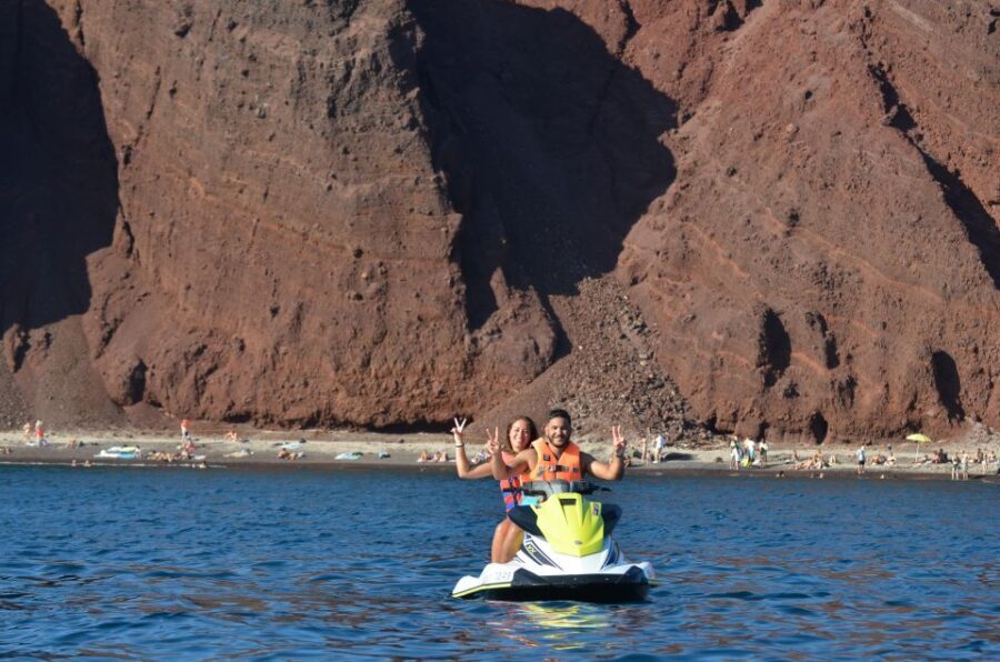 Santorini:Volcanic Beaches Cruise With Jet Ski - Price and Value: What $400 Per Group Really Buys