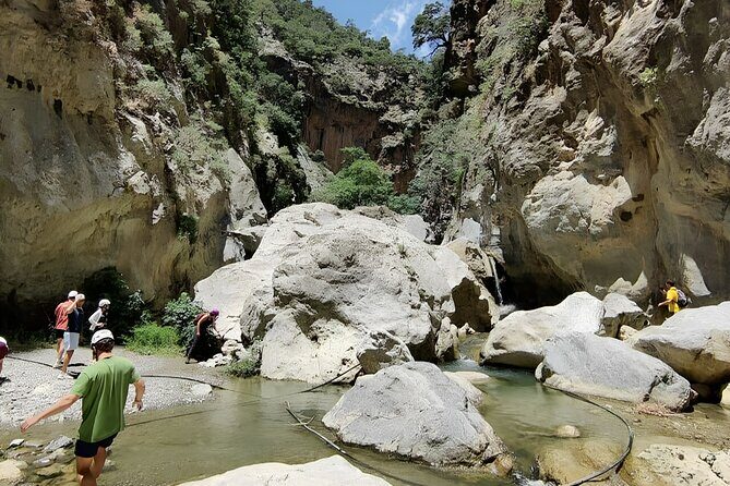 Sarakina Gorge hiking & swim Adventure - Jeep Safari South Crete - Males village: the coffee break you’ll actually appreciate