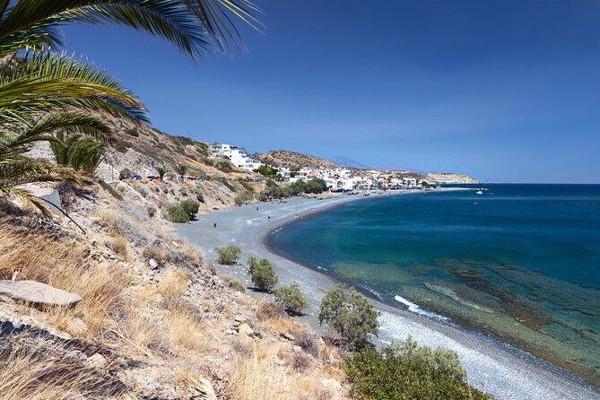 Sarakina Gorge hiking & swim Adventure - Jeep Safari South Crete - Mŷthoi lunch: BBQ with wine and water right after the hike