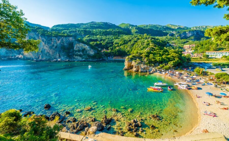 Saranda: Corfu Town and Palaiokastritsa Day Trip with Cruise - Price and value: why $82 can make sense