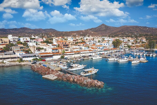 Saronic Gulf Escape: Beaches, Greek Flavors, Relaxation at Sea - Greek buffet, wine, and an easy day on deck