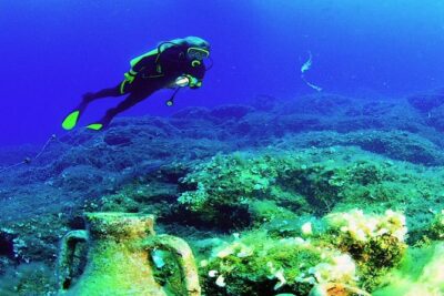 SCUBA DIVE: Kallithea's Underwater Exploration - The morning pickup and boat departure