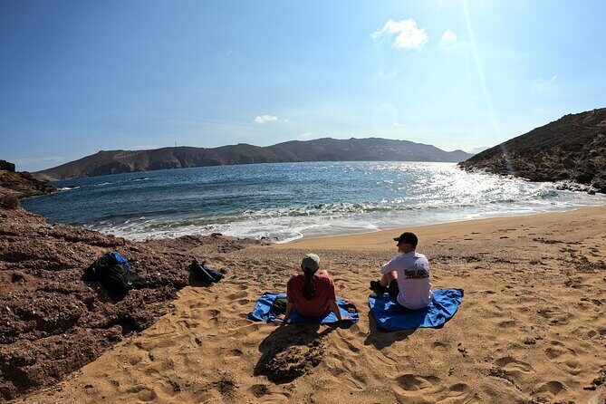 Sea kayaking Mykonos natural beauty beaches - Snorkeling stop: clear water, real sea life, and a relaxed rhythm