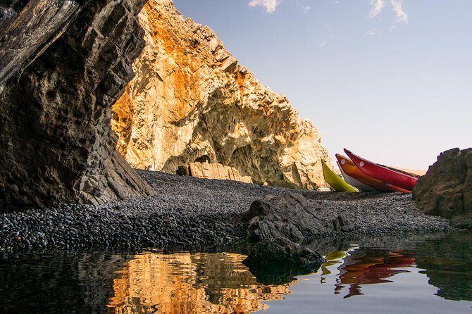 Sea Kayaking Sfakia, Crete - Loutro and the Koules of Loutro stop: lunch with real local options