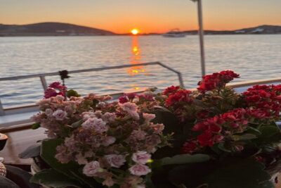 Sea Sunset Tour in the Bay of Naousa - Paros - Tourkou Ammos Beach and the quieter side of Paros