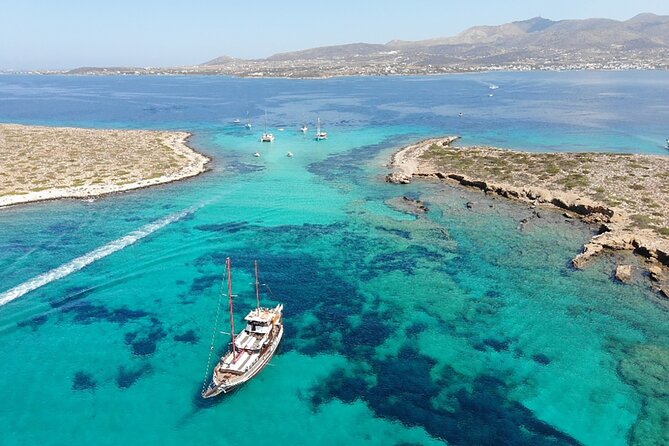 Sea Tour Blue Lagoon , Southern Paros Full day -port Alyki - Saint Sostis: A Shorter Greek-Style Sea Stop