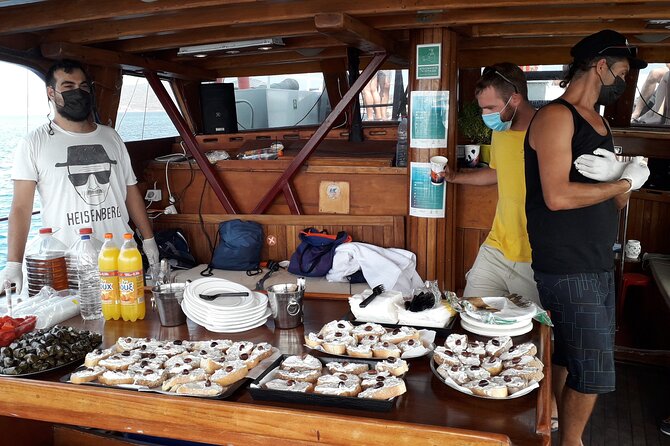 Sea Tour Blue Lagoon , Southern Paros Full day -port Alyki - What Lunch and Drinks Really Include