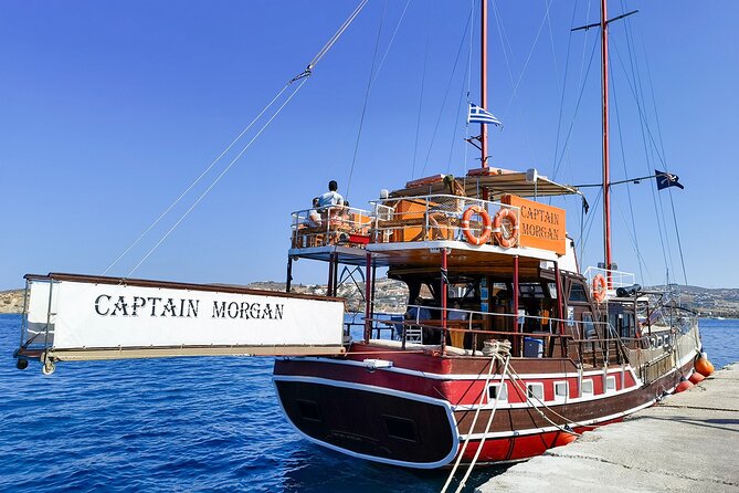 Sea Tour Blue Lagoon , Southern Paros Full day -port Alyki - Despotiko: Two Hours for Swimming and Lunch