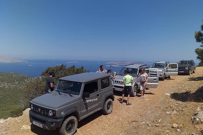 Self drive 4x4 Jeep Safari - Pick ups in the North - Pickup in North Rhodes and the 9:00 start that sets the tone