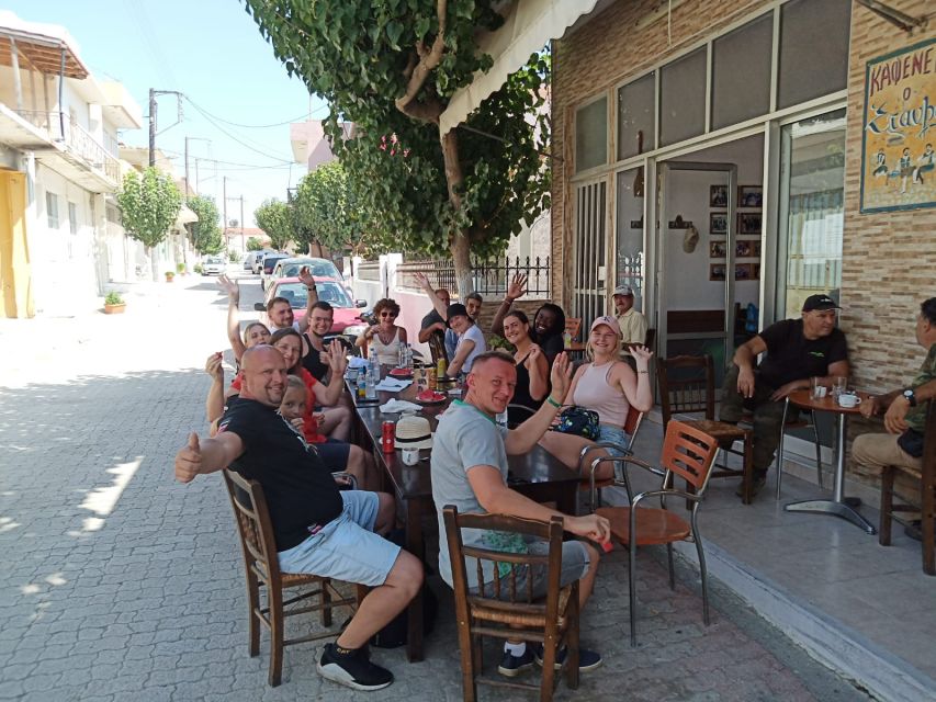 Self-Drive 4X4 Jeep Safari - South Crete Swimming & Canyons - Keratokampos and the turn toward the sea