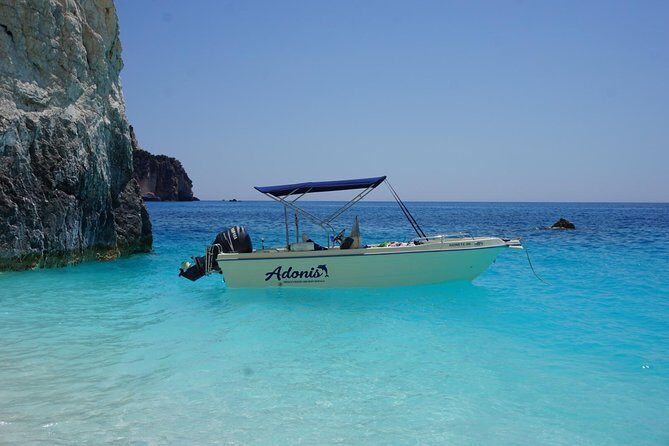 Self drive boat to shipwreck & blue caves - Alikanas Marina: where your day starts (and how you get set up)