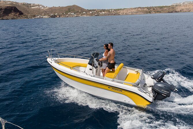Self-Drive License-Free Boat Rental in Santorini from Vlichada - Key Points You’ll Care About Before You Go