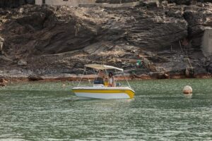 Self-Drive License-Free Boat Rental in Santorini from Vlichada - Your Boat’s Safety and Comfort Kit (So You Can Relax)
