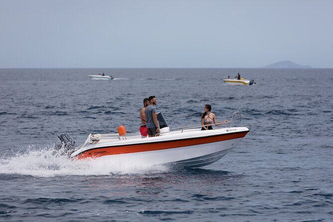 Self-Drive License-Free Boat Rental in Santorini from Vlichada - Fuel Math: How Not to Get Surprised