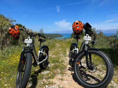 Self-guided Electric Fat Bike Tours and Rentals North Corfu - The tablet is your guide, map, and storyteller