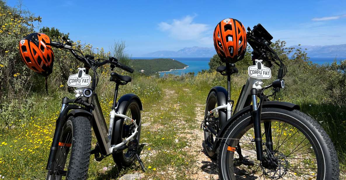 Self-guided Electric Fat Bike Tours and Rentals North Corfu - Peritheia and the old villages