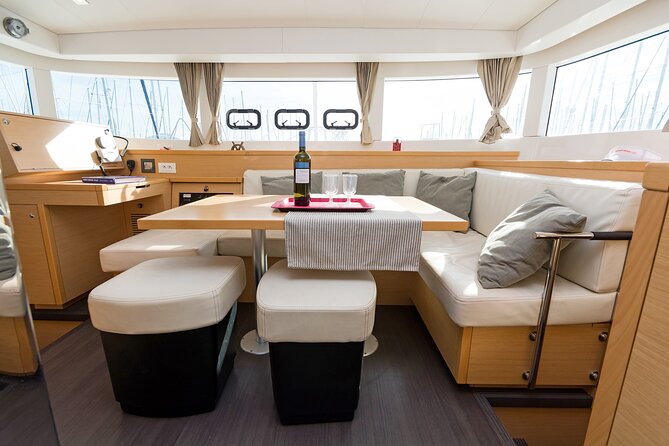 Semi Private Cruise with luxury Catamaran in Delos and Rhenia islands - Baos Island and the pirate-island story