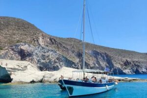 Semi-private Day Cruise - Stop 2: Mastichari Cave Under White Rocks and Optional Cliff Jumps