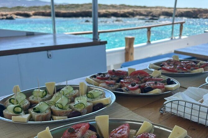 Semi-private Day Cruise - Stop 3: Despotiko for Lunch, Greek Salad, and Shallow-Water Time