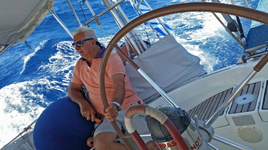 Semi-Private :Full-Day Sailing Tour Swim, Snacks & Drinks - Meet the Yacht at Naxos Sailing Port and Settle In