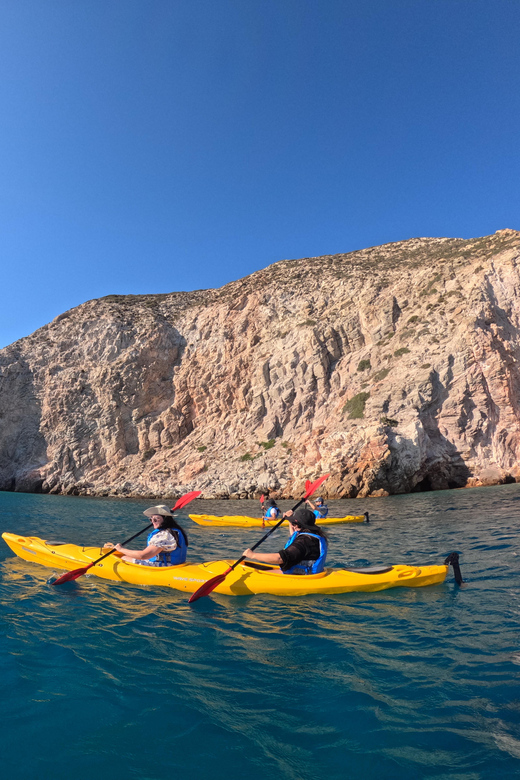 Semi-Private Half Day Kayaking Tours in Milos - Starting at Agia Kyriaki Beach