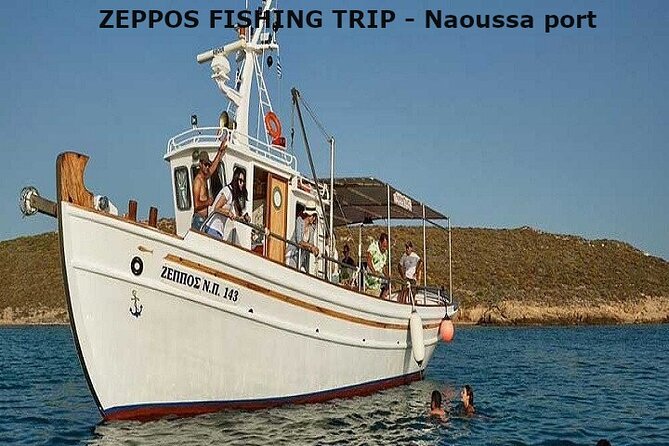 Semipriv FishingTour on Kaiki Paros/Naousa or Private sunset tour - Mikri Santa Maria, a famous first swim