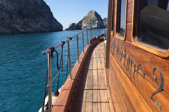 SemiPrivate Trip on 50ft Traditional Wooden Boat with Greek Lunch - Stop 3: Ekatopenindari beach area (Paralia Antrines) for long swim time