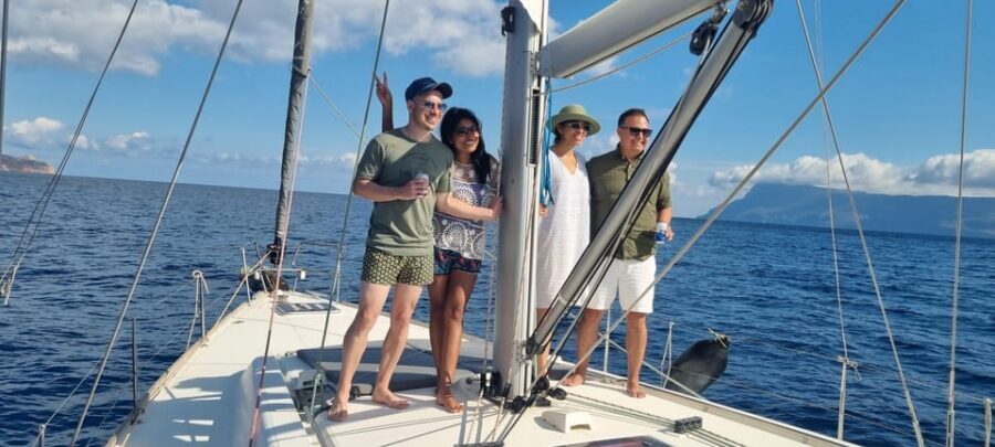 Shared Balos and Gramvousa Sailing Trip with Meal and Drinks - Sailing back to Kissamos: rest, shower, and the covered comfort factor