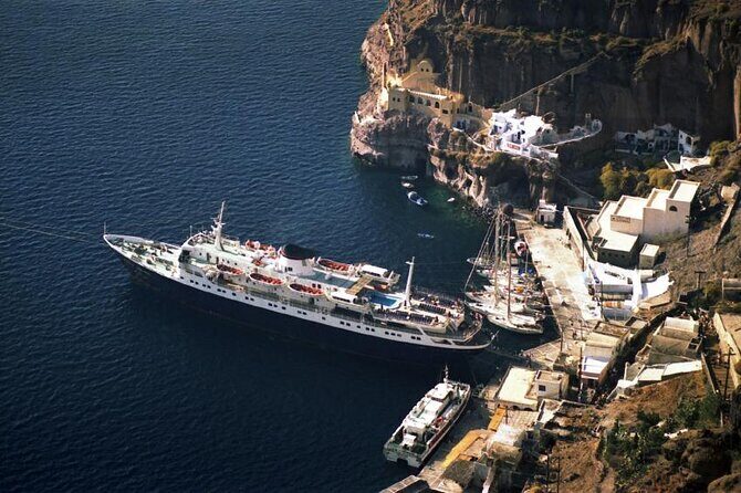 Shared Catamaran Half Day Cruise in Santorini - Quick highlights before you go