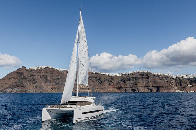 Shared Catamaran Half Day Cruise in Santorini - Price and value: what you’re actually paying for