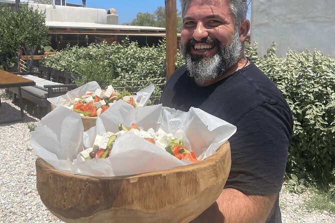 Shared Group Cooking Class at Home of Mykonian Family in Mikonos - Cooking Mykonos in a Family Garden