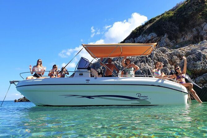 Shipwreck and Blue Caves- 8m Private Boat Tour (up to 11pax) - Xygia Sulphur Waters: That Optional Stop You Can Request