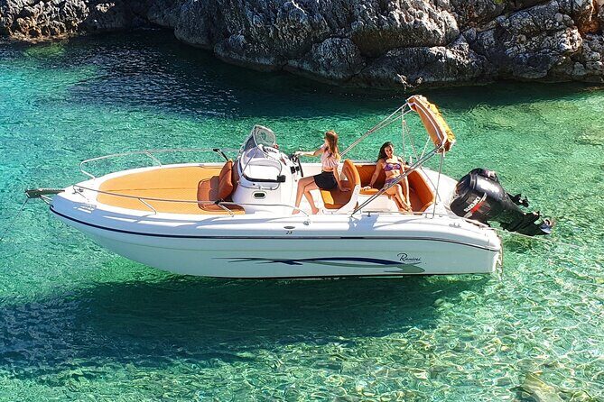 Shipwreck and Blue Caves- 8m Private Boat Tour (up to 11pax) - The 4-Hour Route: Blue Caves, Navagio Shipwreck, Pelagaki Swim