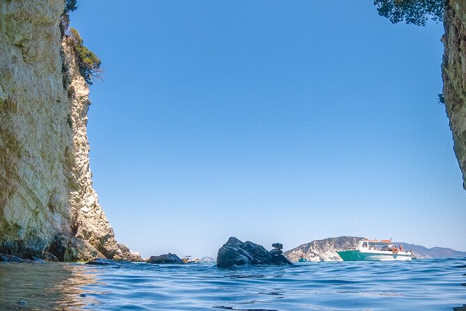 Shipwreck & Blue Caves Private Cruise - A small boat makes Zakynthos’s west coast feel different
