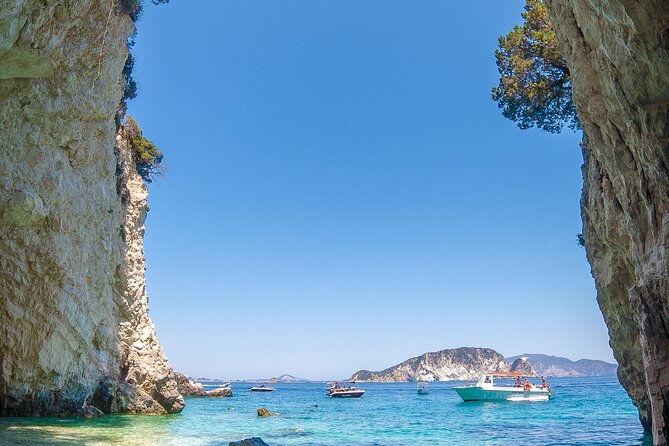 Shipwreck & Blue Caves Private Cruise - Starting from Alykes with a private group