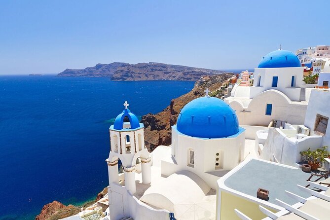 Shore Excursion & Sightseeing at Blue dome Santorini - Fira: shops, cafes, and the island’s main viewpoint