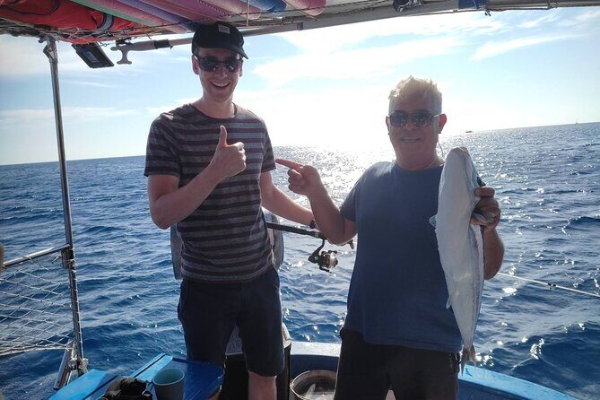 Skevos Fishing Trip Rhodes - Morning or afternoon: how the half-day plan stays fun