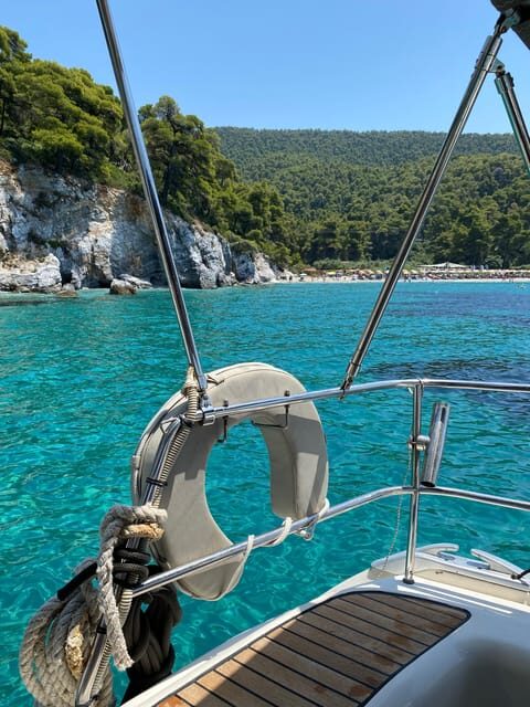 Skiathos: day sailing trip with swim stops and lunch - Getting There: The Easy Start at the Port