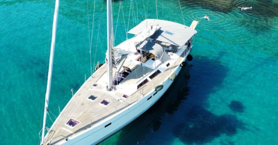 Skiathos: Full-Day Sailing Cruise with Lunch - A full-day sailing cruise from Skiathos with real swim time