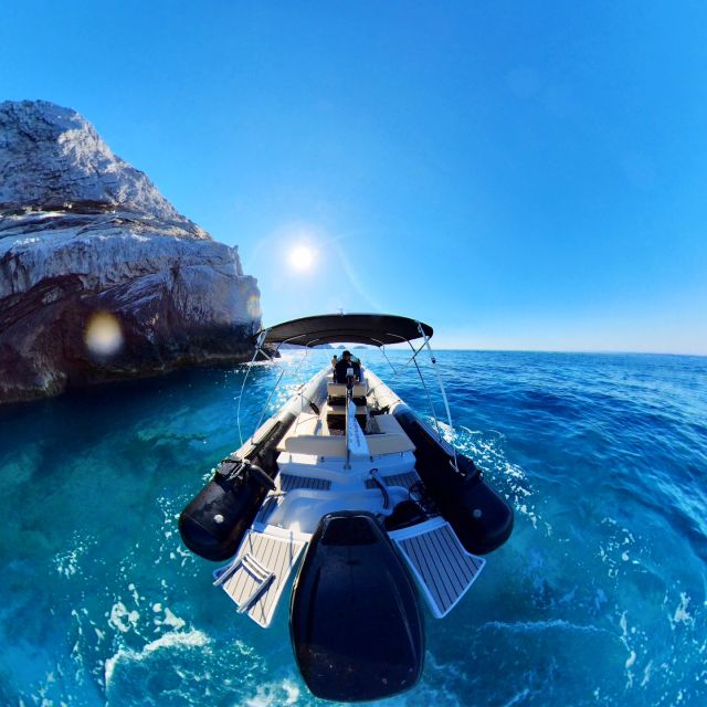 Skiathos: Private Day Cruise with a Speed Boat around island - Comfort, safety, and the skipper